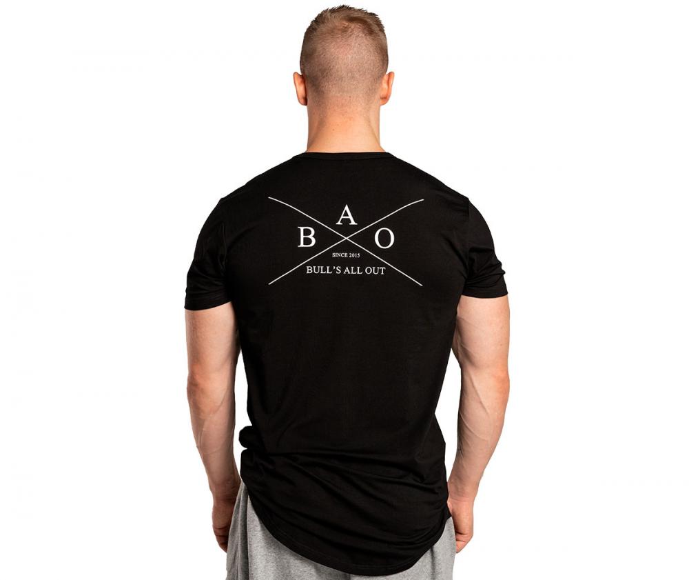 BAO T-paita, miesten, logo selässä