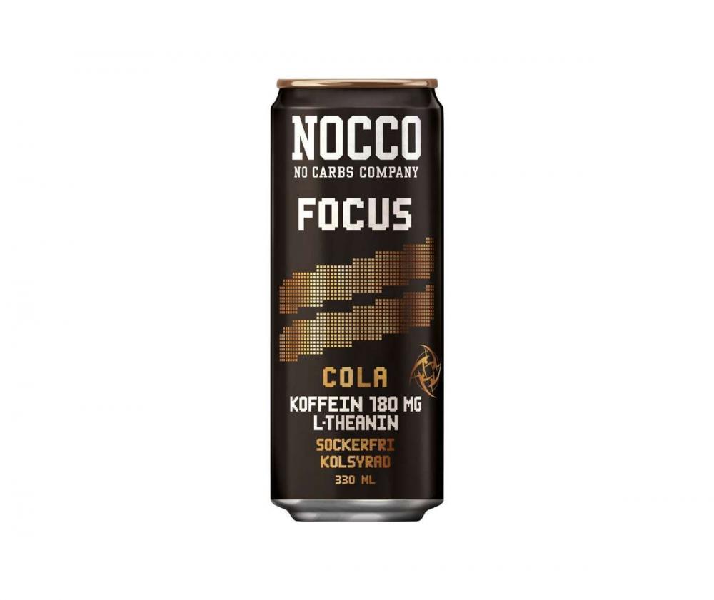NOCCO FOCUS Cola, 330 ml (päiväys 1/23)