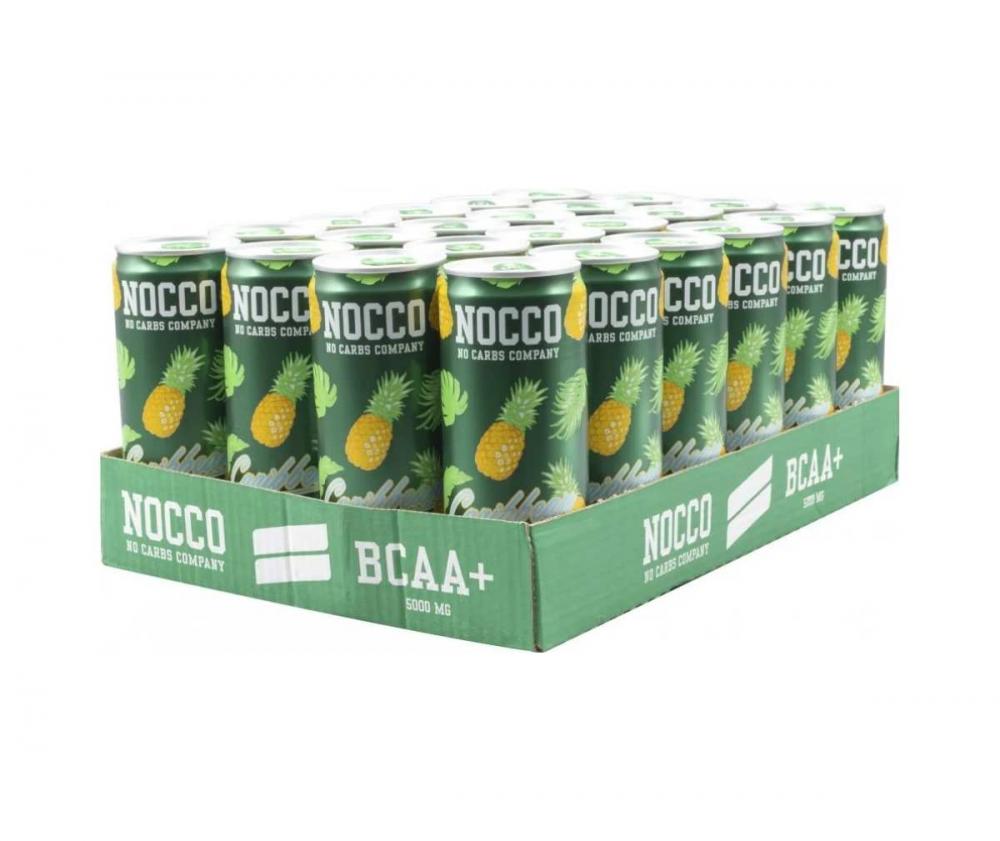 NOCCO BCAA+ Caribbean (kofeiiniton) 24 tlk
