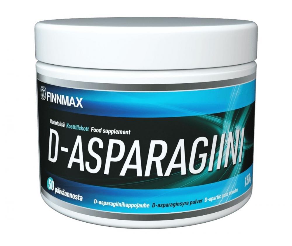 Finnmax D-Aspargiini, 150 g (päiväys 6/23)