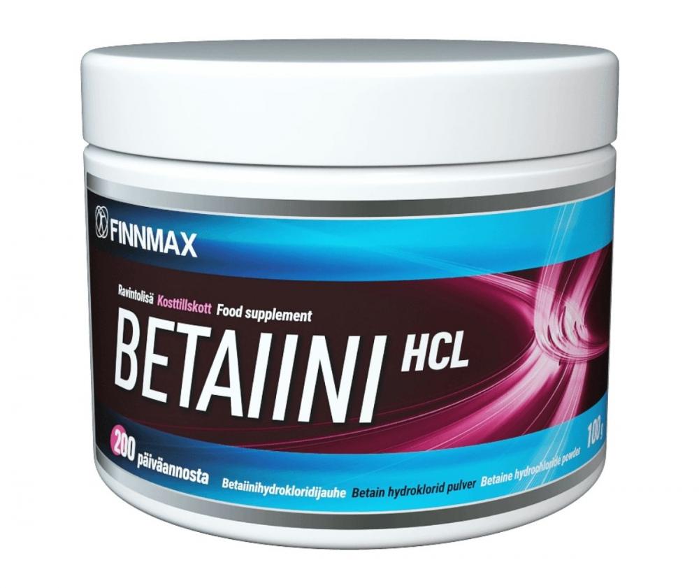 Finnmax Betaiini HCL, 100 g