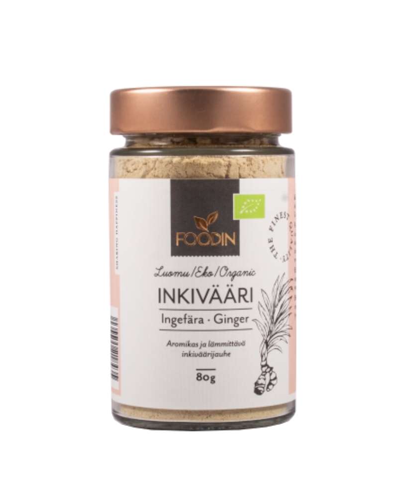 FOODIN Inkivääri, 80 g