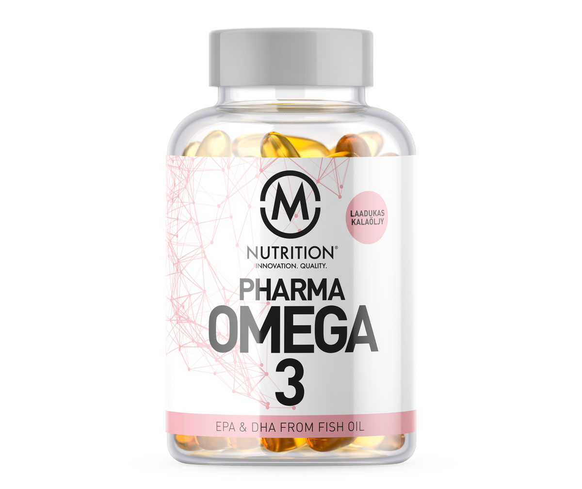 M-Nutrition Pharma Omega-3 - terveyden todellinen moniosaaja