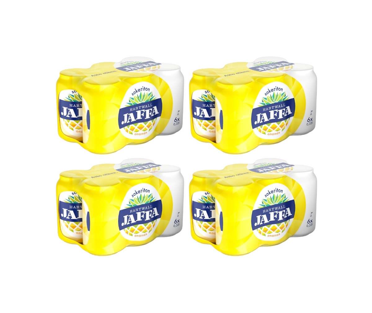 Jaffa Ananas Sokeriton, 24 kpl