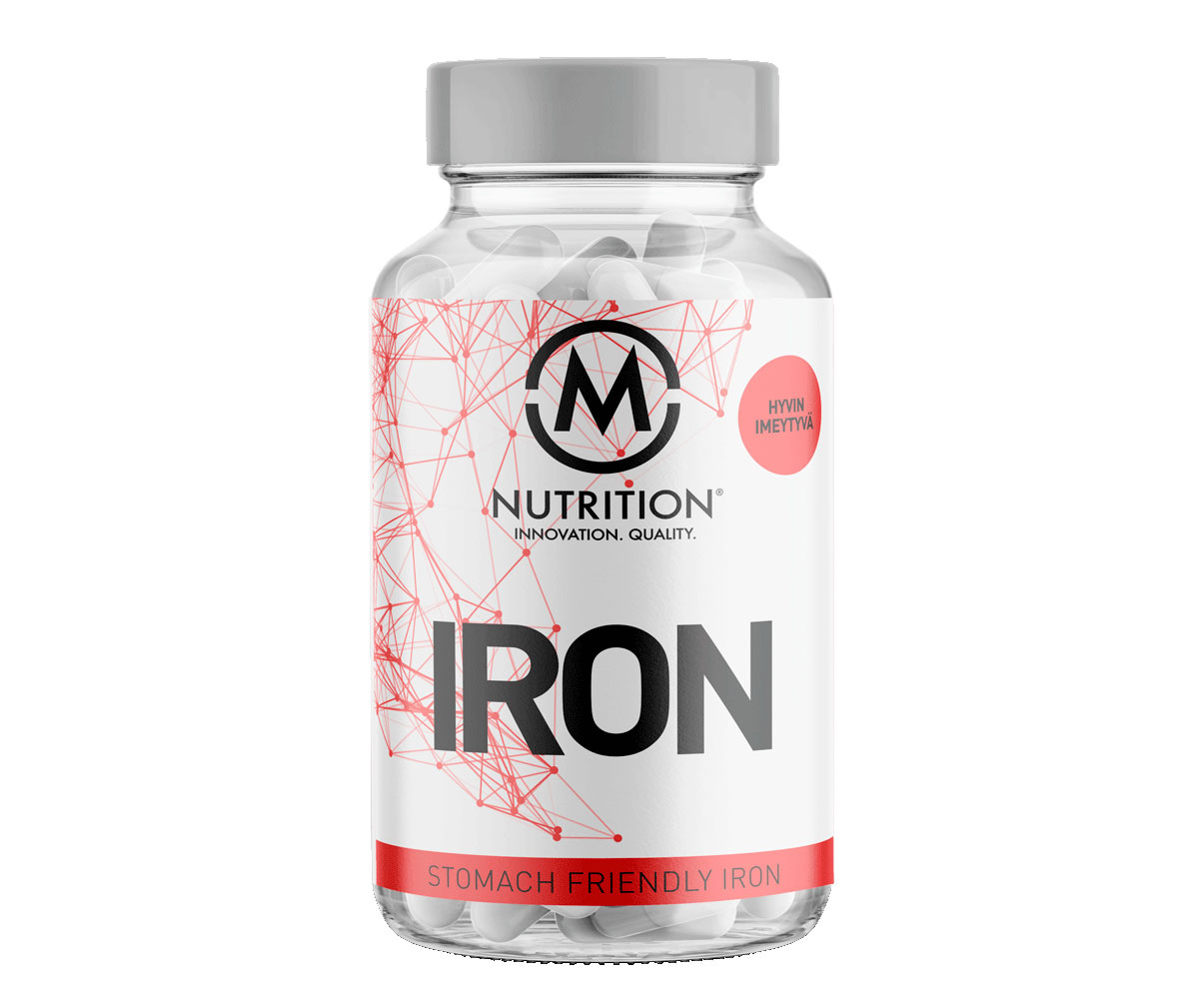 M-Nutrition Iron - hyvin imeytyvä rautavalmiste