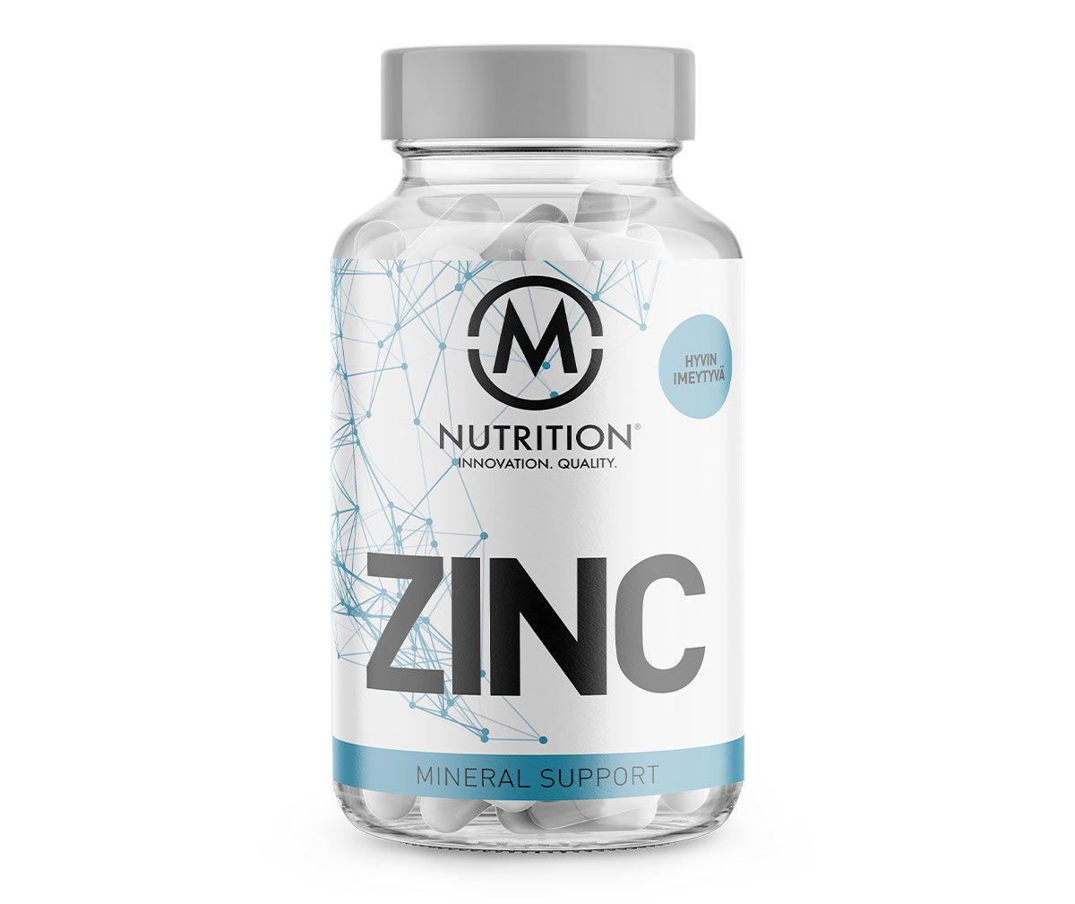 M-Nutrition Zinc - mineraalien tukipilari