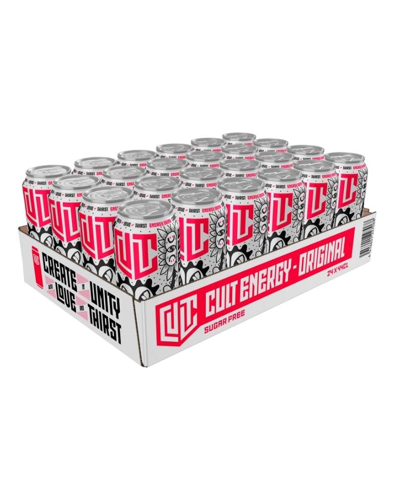 Cult Energy Drink 24 Kpl Original No Sugar MWEBSTORE FI Parhaat 