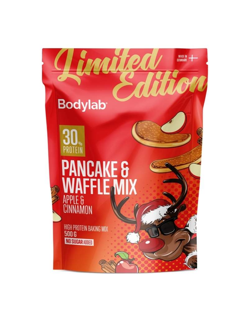 Bodylab Pancake & Waffle Mix Limited Edition, Apple & Cinnamon -   | Parhaat lisäravinteet ja treenivaatteet edullisesti verkosta