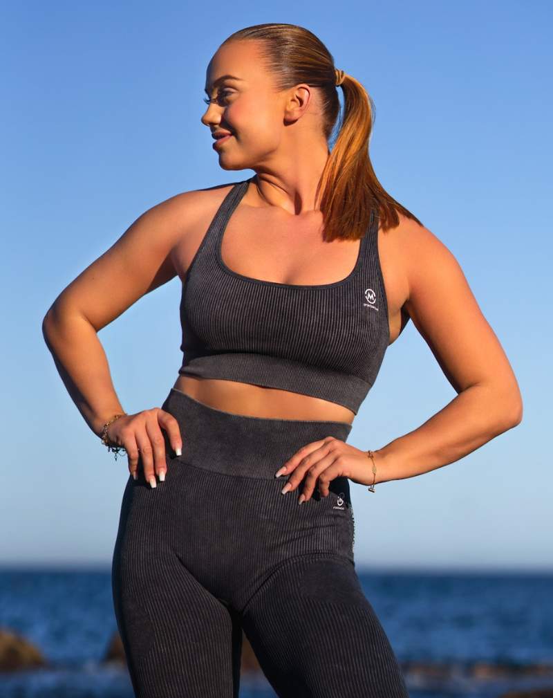 M-Sportswear Outlet Ribbed Workout Top