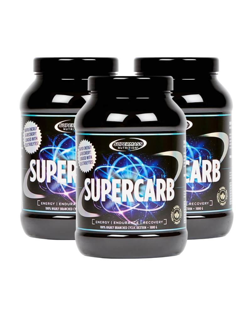 Big Buy: 3 kpl Supermass Nutrition SUPERCARB (3 kg)