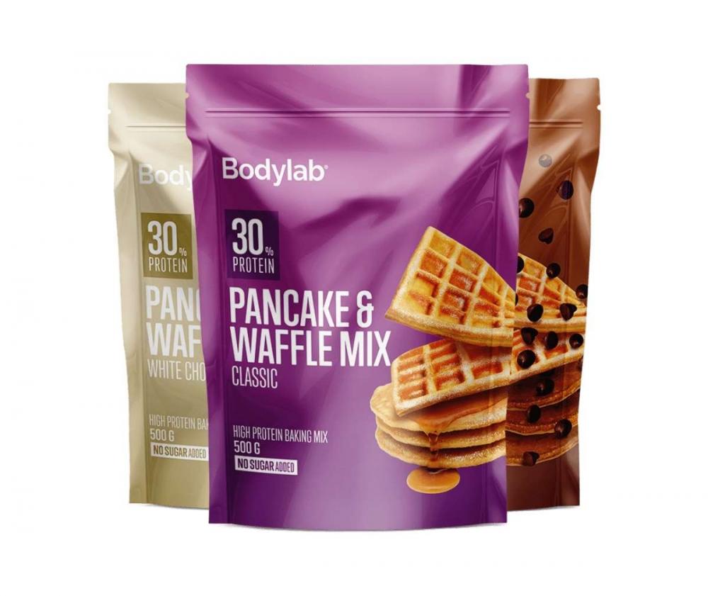 Bodylab Pancake & Waffle Mix, 500 g