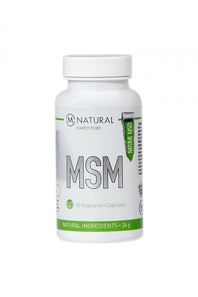 M-Natural MSM 750 mg 60 kaps.