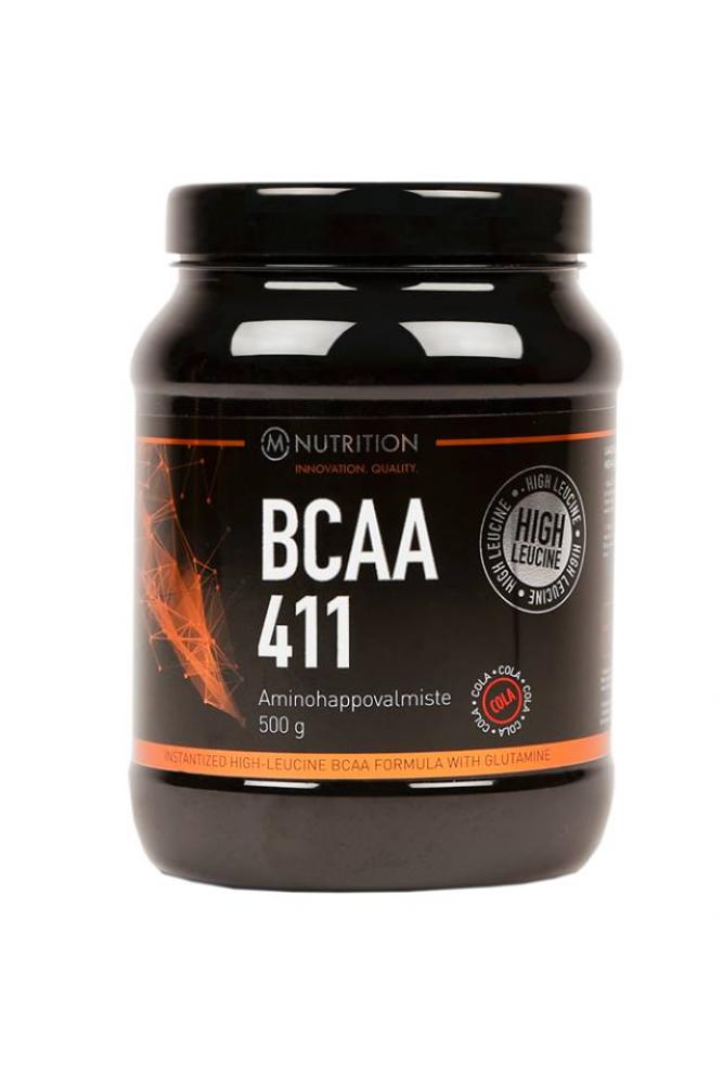 M-Nutrition BCAA 411 500 g Cola (Poistuva maku)