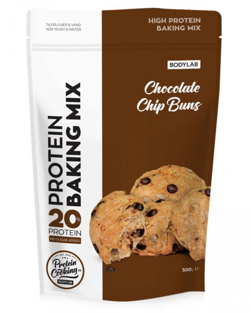 Bodylab Protein Baking Mix, Chocolate Chip Buns, 500 g