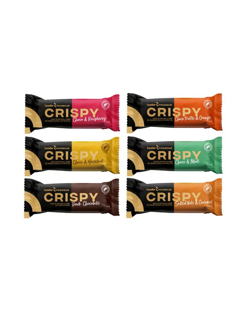 Leader Promour Crispy, 45 g (päiväystuote)