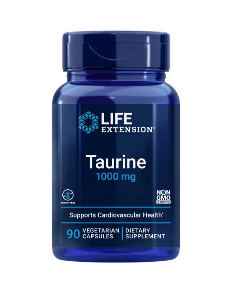 Life Extension LifeExtension Taurine 1000 mg, 90 kaps. | Black Friday
