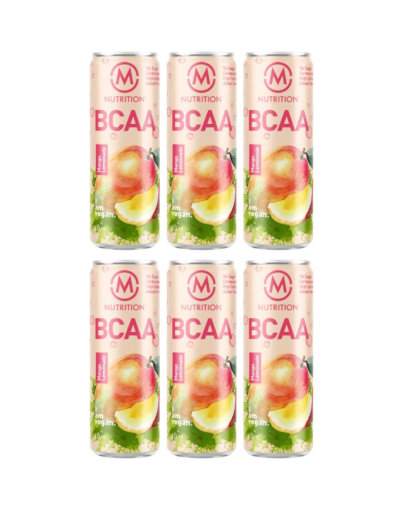 M-Nutrition BCAA-valmisjuoma, Mango Lemonade 6-pack