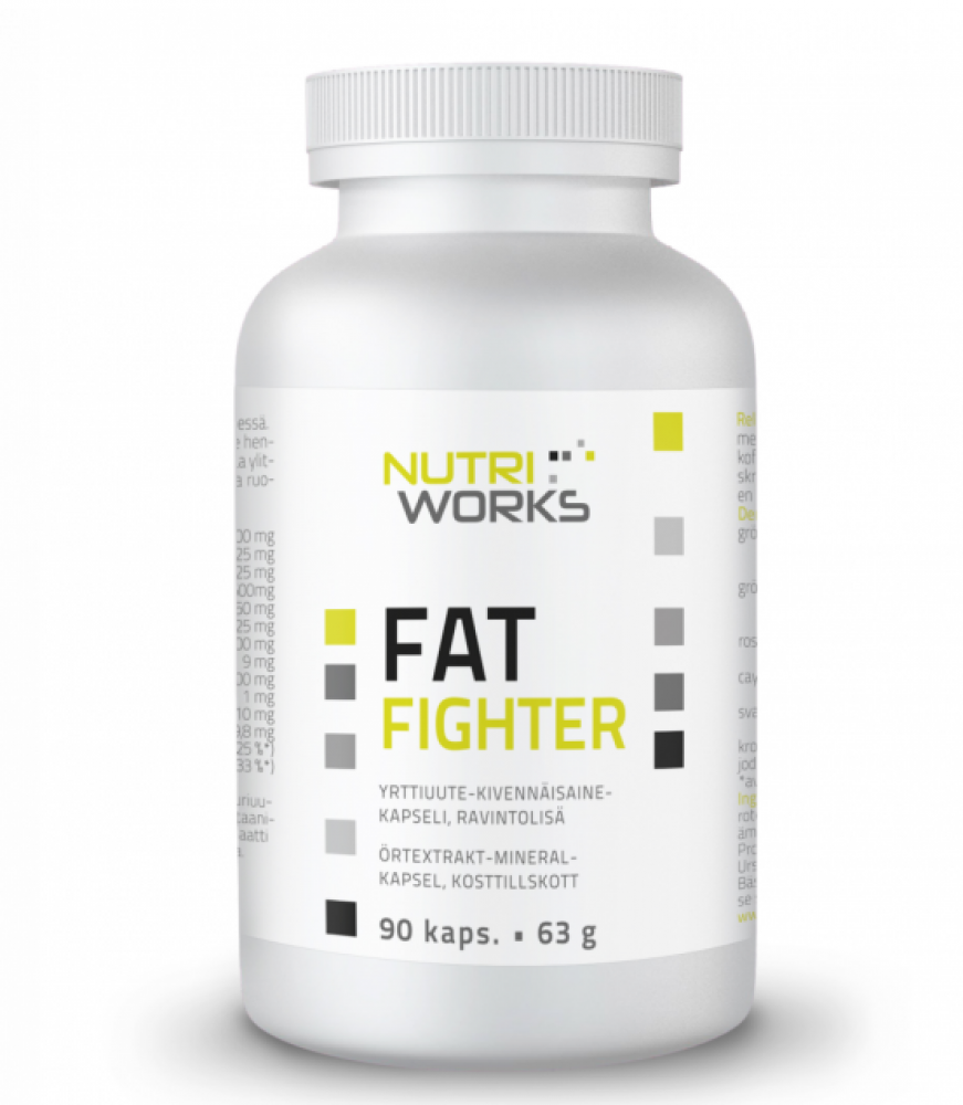 Nutri Works Fat Fighter, 90 kaps.