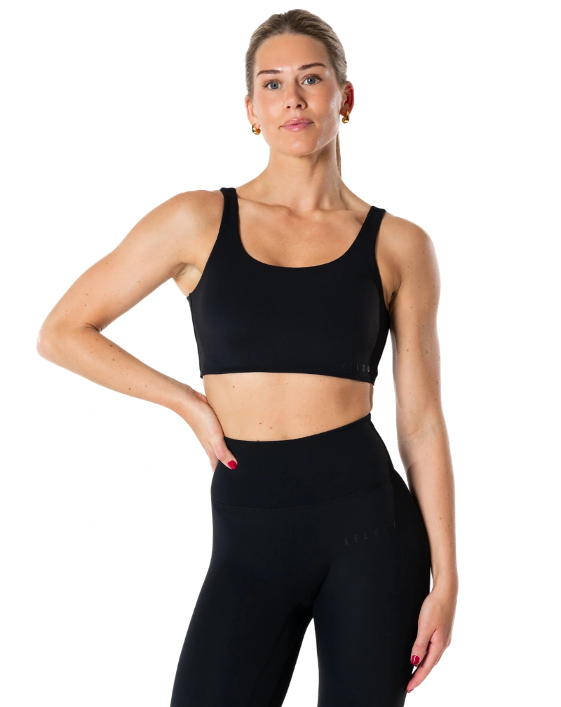 Relode Clean Top Medium Support, Black