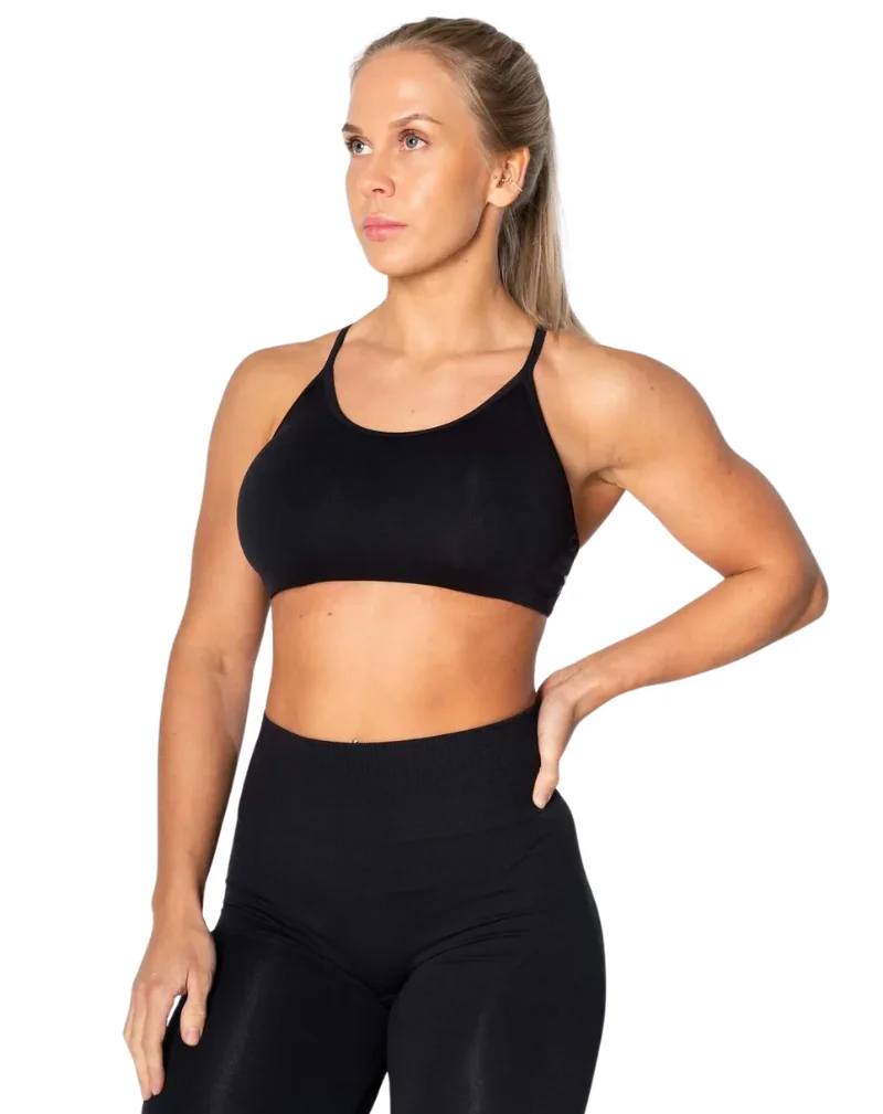Relode Prime Seamless Top, Black