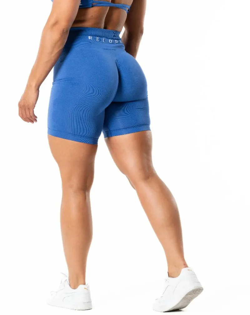 Relode Prime Scrunch Shorts, Cobalt (kirkkaansininen)