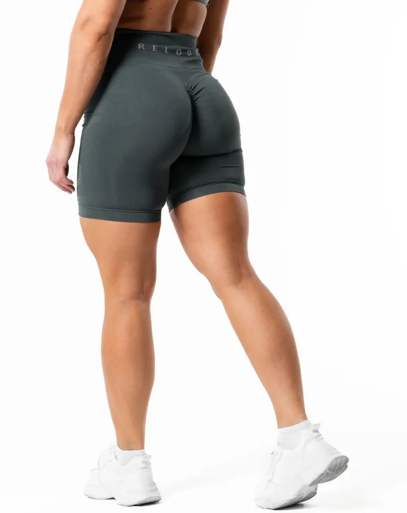 Relode Prime Scrunch Shorts, Dusty Green