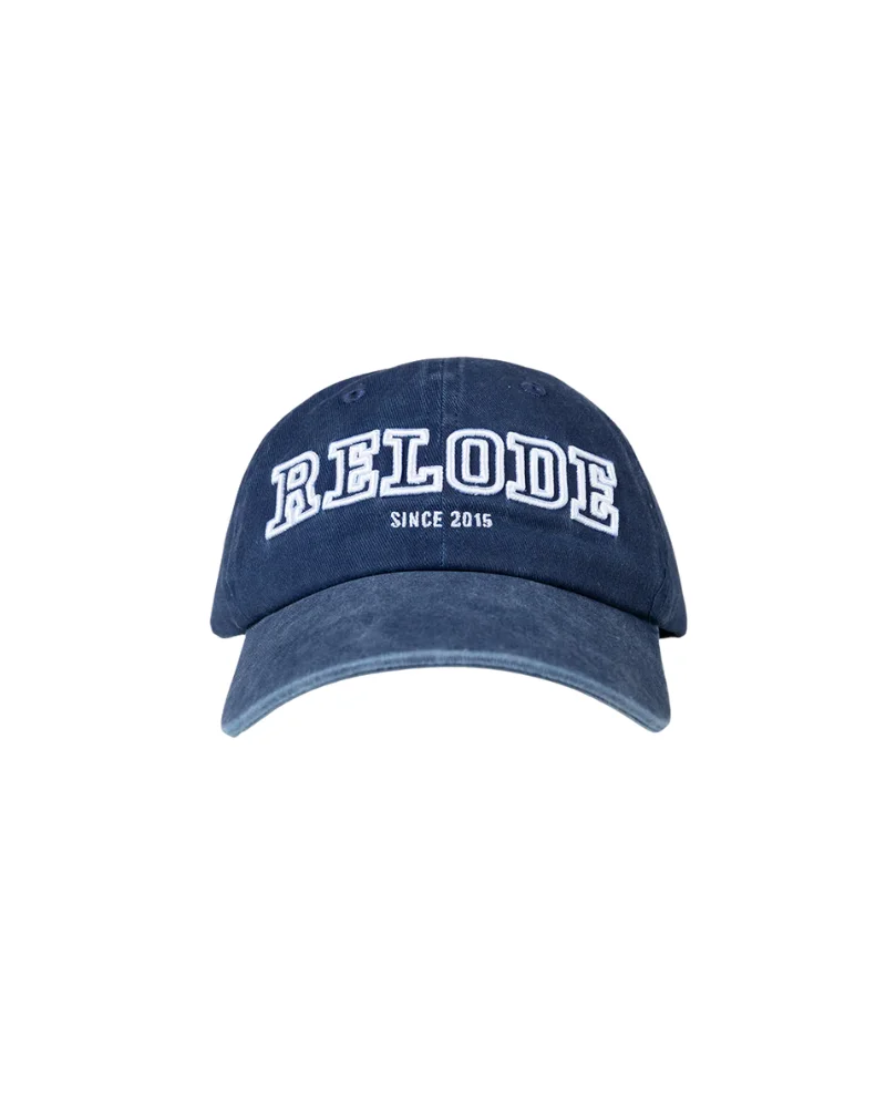 Relode Classic Washed Cap, Blue