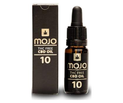 Mojo 10 % THC Free CBD Oil, 10 ml