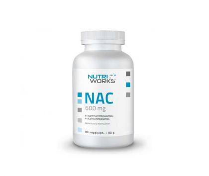 Nutri Works NAC 600 mg, 90 kaps.
