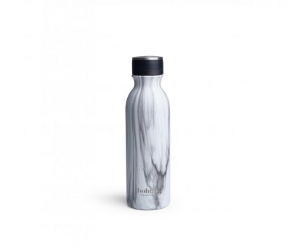 Smartshake Bohtal Insulated Flask, 600 ml( Poistotuote), White Marble