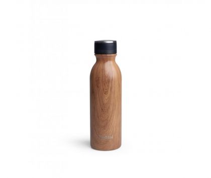 Smartshake Bohtal Insulated Flask, 600 ml (Poistotuote), Wood