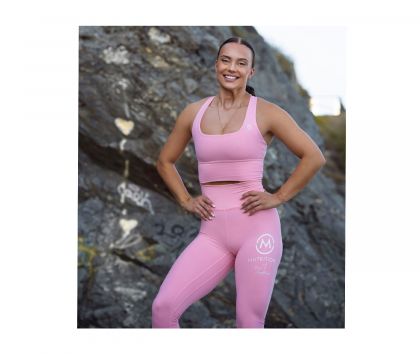 M-NUTRITION Sports Wear X Ilona Siekkinen Limited Edition High Waist Workout Tights