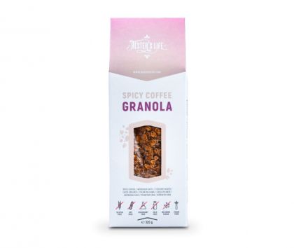 Hesters Life Spicy Coffee Granola, 320 g (päiväys 2/22)