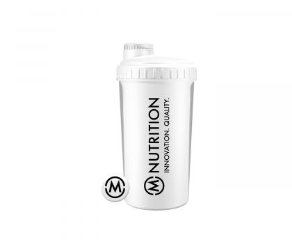 M-Nutrition Shaker, Valkoinen 750 ml