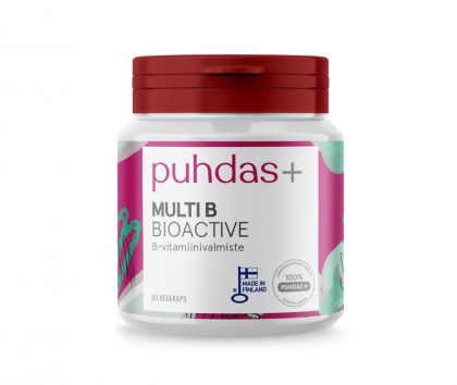 Puhdas+ Multi B Bioactive, 60 kaps.