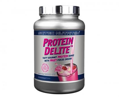 SCITEC Protein Delite, 1 kg, Strawberry white chocolate (päiväys 3/22)