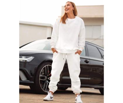 M-NUTRITION Sports Wear Comfy Sweatshirt, White