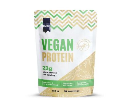 Puls Vegan Protein, 550 g, Vanilla