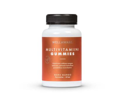 WellAware Multivitamiini Gummies, 60 kpl. (08/23)