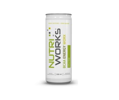 Nutri Works BCAA Energy Worx, 330 ml, Apple Pear
