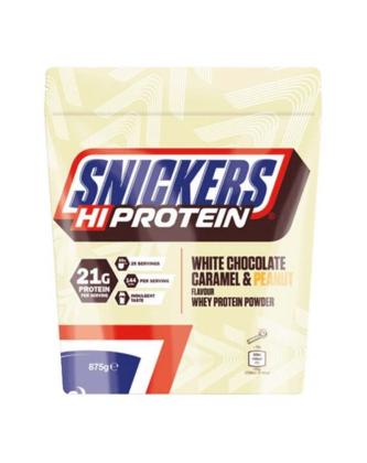 Snickers Hi Protein Powder, 875 g, White Chocolate Peanut