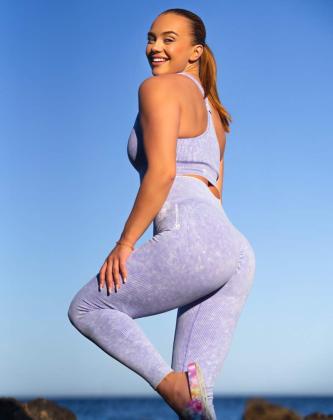 M-Sportswear Ribbed Butt Booster Tights