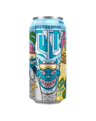 Cult Energy Drink, 440 ml (Poistotuote), Miami Ice (Sugar Free)