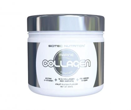 SCITEC Collagen Powder 300 g, Fruit Punch