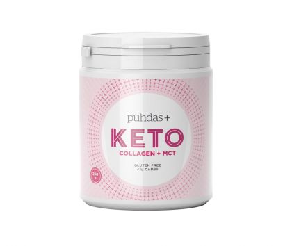 Puhdas+ KETO Collagen + MCT, 260 g