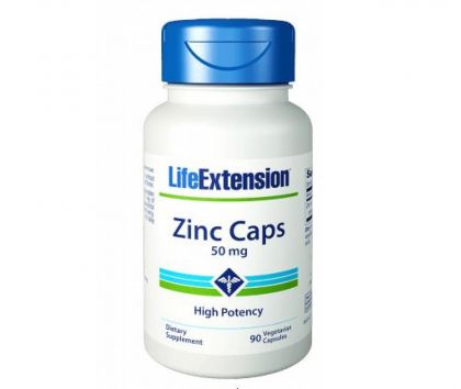 LifeExtension Zinc Caps, 90 kaps.