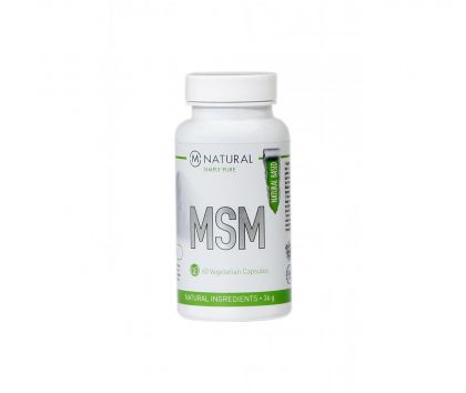 M-Natural MSM 750 mg 60 caps.