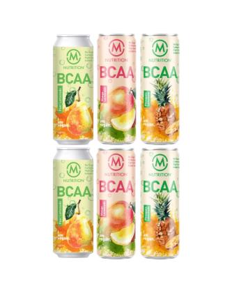 M-Nutrition BCAA, Peachy Summer Lemonade 6-pack *