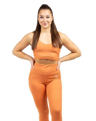 M-Sportswear Heart Bra, Burnt Orange