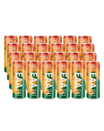 M-Nutrition EAA-valmisjuoma 24-pack, Orange Mandarin